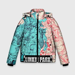 Куртка зимняя для мальчика Linkin Park: Sky Girl, цвет: 3D-черный