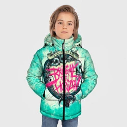 Куртка зимняя для мальчика BMTH: Sempiternal, цвет: 3D-черный — фото 2