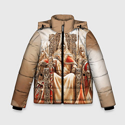 Куртка зимняя для мальчика Вальгалла, цвет: 3D-светло-серый