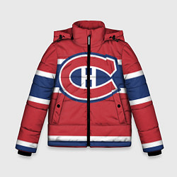 Куртка зимняя для мальчика Montreal Canadiens, цвет: 3D-красный