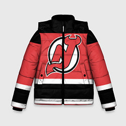 Куртка зимняя для мальчика New Jersey Devils, цвет: 3D-красный