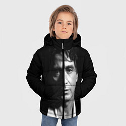 Куртка зимняя для мальчика Аль Пачино, цвет: 3D-светло-серый — фото 2