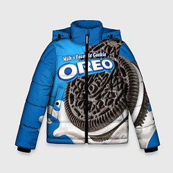 Куртка зимняя для мальчика Oreo, цвет: 3D-красный