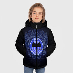 Куртка зимняя для мальчика Военная разведка, цвет: 3D-светло-серый — фото 2