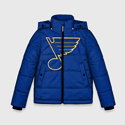 Куртка зимняя для мальчика St Louis Blues: Tarasenko 91 цвета 3D-черный — фото 1