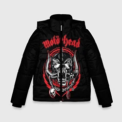 Куртка зимняя для мальчика Motorhead, цвет: 3D-красный
