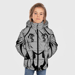 Куртка зимняя для мальчика No Game No Life, цвет: 3D-черный — фото 2