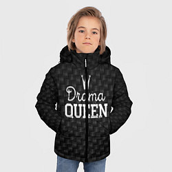 Куртка зимняя для мальчика Drama queen, цвет: 3D-черный — фото 2
