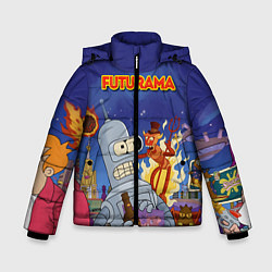 Зимняя куртка для мальчика Futurama Devil