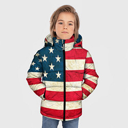 Куртка зимняя для мальчика США, цвет: 3D-черный — фото 2