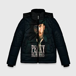 Куртка зимняя для мальчика Peaky Blinders, цвет: 3D-черный