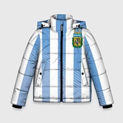 Куртка зимняя для мальчика Сборная Аргентины: ЧМ-2018, цвет: 3D-светло-серый