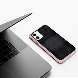 Чехол iPhone 11 матовый Sci-Fi, цвет: 3D-светло-розовый — фото 2