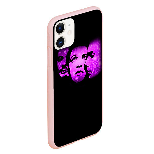 Чехол iPhone 11 матовый Placebo / 3D-Светло-розовый – фото 2