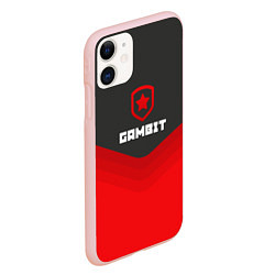 Чехол iPhone 11 матовый Gambit Gaming Uniform, цвет: 3D-светло-розовый — фото 2
