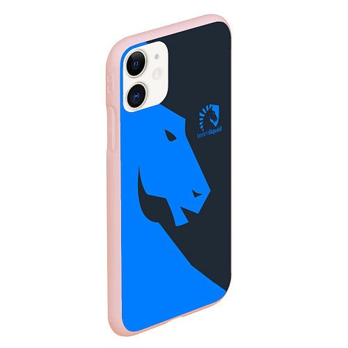 Чехол iPhone 11 матовый Team Liquid Uniform / 3D-Светло-розовый – фото 2