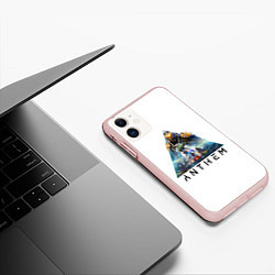Чехол iPhone 11 матовый ANTHEM Planet, цвет: 3D-светло-розовый — фото 2