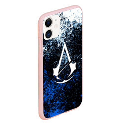Чехол iPhone 11 матовый ASSASSINS CREED, цвет: 3D-светло-розовый — фото 2