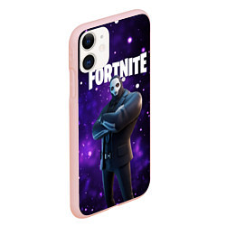 Чехол iPhone 11 матовый Fortnite Henchman Shadow, цвет: 3D-светло-розовый — фото 2