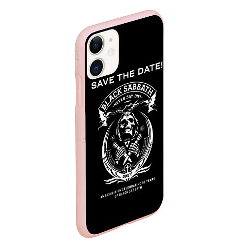 Чехол iPhone 11 матовый The End World Tour / 3D-Светло-розовый – фото 2