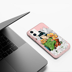 Чехол iPhone 11 матовый Geisha 22, цвет: 3D-светло-розовый — фото 2