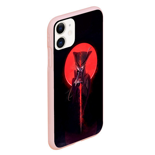 Чехол iPhone 11 матовый Милаха Мари / 3D-Светло-розовый – фото 2