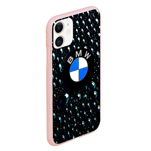 Чехол iPhone 11 матовый BMW Collection Storm / 3D-Светло-розовый – фото 2