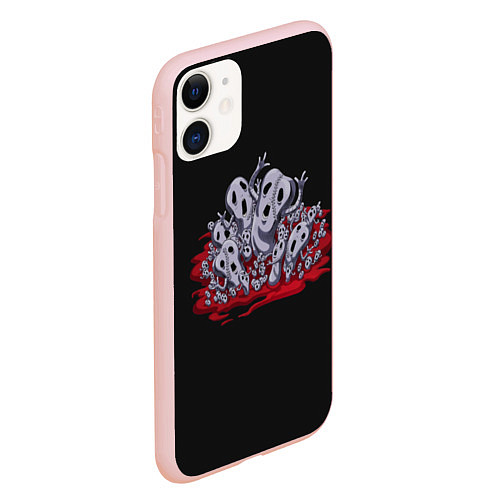 Чехол iPhone 11 матовый Metallica Jo Jo / 3D-Светло-розовый – фото 2