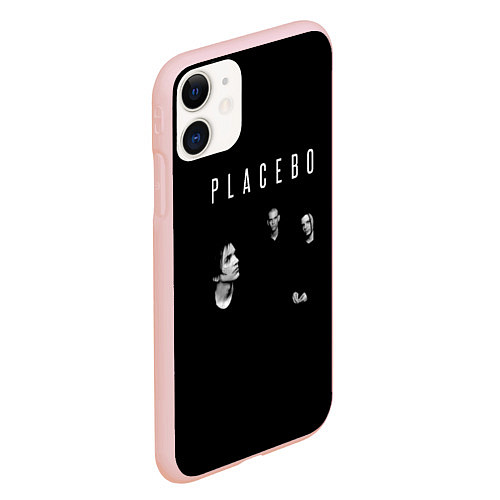 Чехол iPhone 11 матовый Троица Плацебо / 3D-Светло-розовый – фото 2