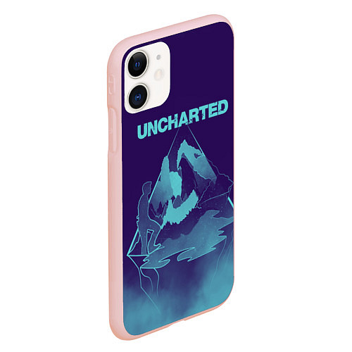 Чехол iPhone 11 матовый Uncharted Арт / 3D-Светло-розовый – фото 2
