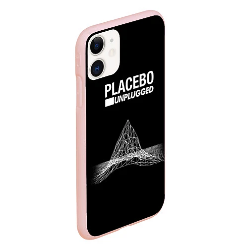 Чехол iPhone 11 матовый Placebo: Unplugged / 3D-Светло-розовый – фото 2