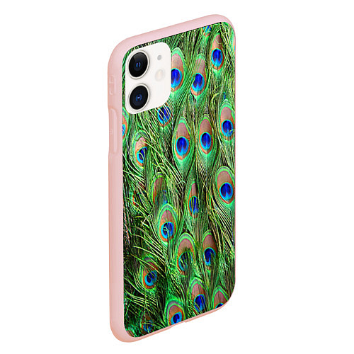 Чехол iPhone 11 матовый Life is beautiful / 3D-Светло-розовый – фото 2