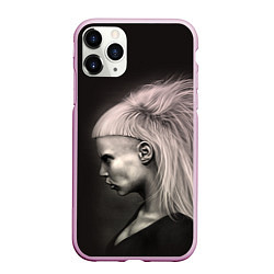 Чехол iPhone 11 Pro матовый Die Antwoord GIrl, цвет: 3D-розовый