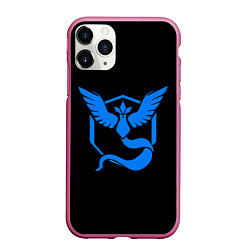 Чехол iPhone 11 Pro матовый Pokemon Blue Team