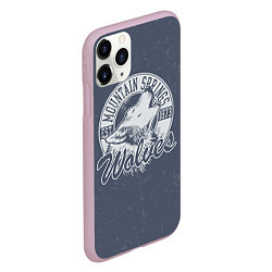 Чехол iPhone 11 Pro матовый Team t-shirt 11, цвет: 3D-розовый — фото 2