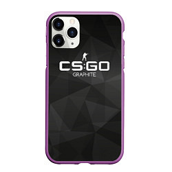 Чехол iPhone 11 Pro матовый CS:GO Graphite