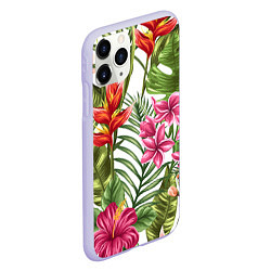 Чехол iPhone 11 Pro матовый Фэшн 6, цвет: 3D-светло-сиреневый — фото 2