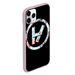 Чехол iPhone 11 Pro матовый 21 Pilots: Symbol, цвет: 3D-розовый — фото 2