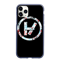 Чехол iPhone 11 Pro матовый 21 Pilots: Symbol, цвет: 3D-серый