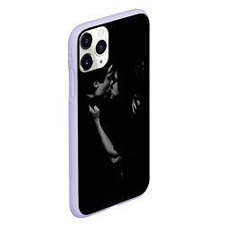 Чехол iPhone 11 Pro матовый Vampire Love, цвет: 3D-светло-сиреневый — фото 2