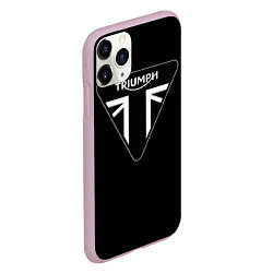 Чехол iPhone 11 Pro матовый Triumph 4, цвет: 3D-розовый — фото 2