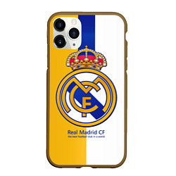 Чехол iPhone 11 Pro матовый Real Madrid CF