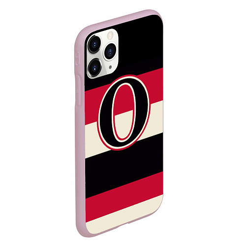 Чехол iPhone 11 Pro матовый Ottawa Senators O / 3D-Розовый – фото 2