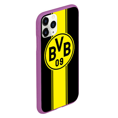 Чехол iPhone 11 Pro матовый BVB / 3D-Фиолетовый – фото 2