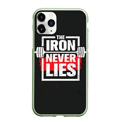 Чехол iPhone 11 Pro матовый The iron never lies