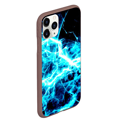 Чехол iPhone 11 Pro матовый Energy / 3D-Коричневый – фото 2