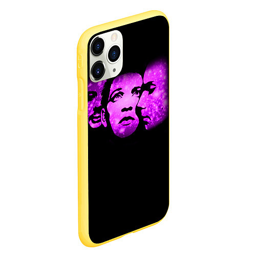 Чехол iPhone 11 Pro матовый Placebo / 3D-Желтый – фото 2