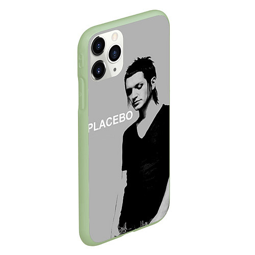 Чехол iPhone 11 Pro матовый Placebo / 3D-Салатовый – фото 2