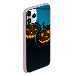 Чехол iPhone 11 Pro матовый Halloween3, цвет: 3D-розовый — фото 2