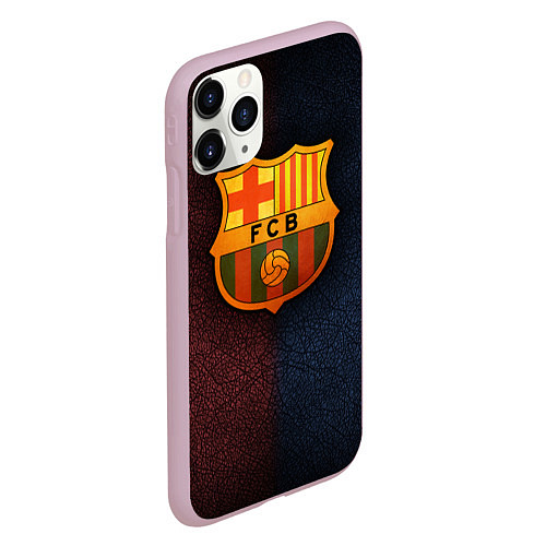 Чехол iPhone 11 Pro матовый Barcelona8 / 3D-Розовый – фото 2